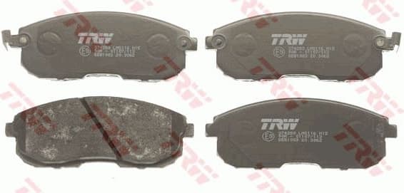 Brake Pad Set, disc brake COTEC GDB1003 - image 2