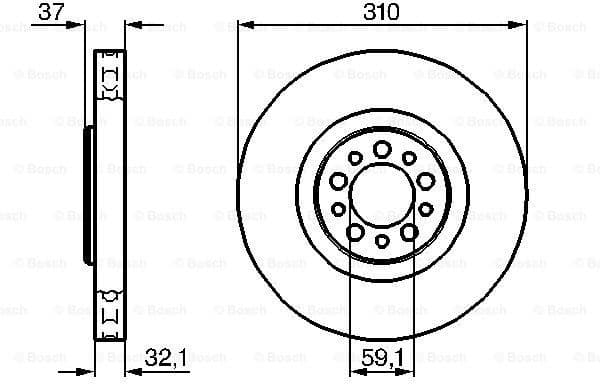 Brake Disc 0986479168 - image 6
