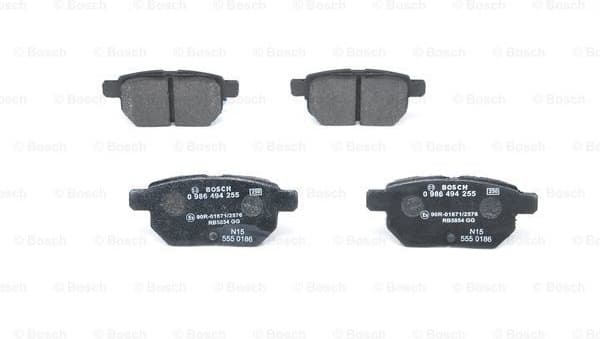 Brake Pad Set, disc brake 0986494255 - image 3
