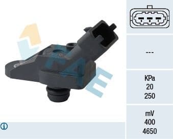 Sensor, intake manifold pressure 15055