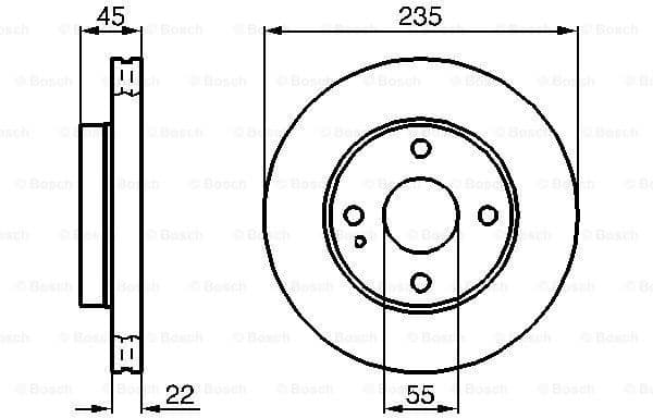 Brake Disc 0986478219 - image 5