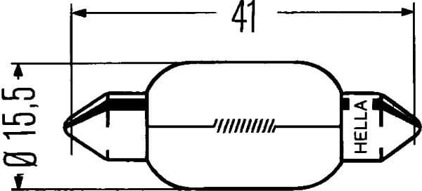 Bulb STANDARD 8GM 002 091-181 - image 2