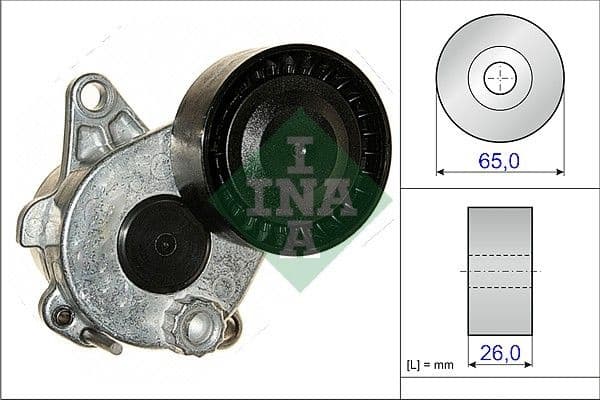 Belt Tensioner, V-ribbed belt 534033610