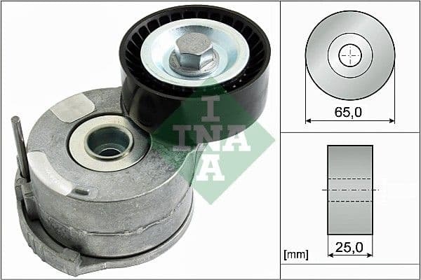 Belt Tensioner, V-ribbed belt 534040310