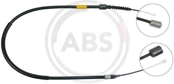 Cable Pull, parking brake K17033