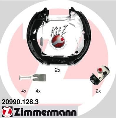 Brake Shoe Set KIT Z 20990.128.3 - image 2