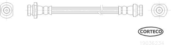 Brake Hose 19036234 - image 2