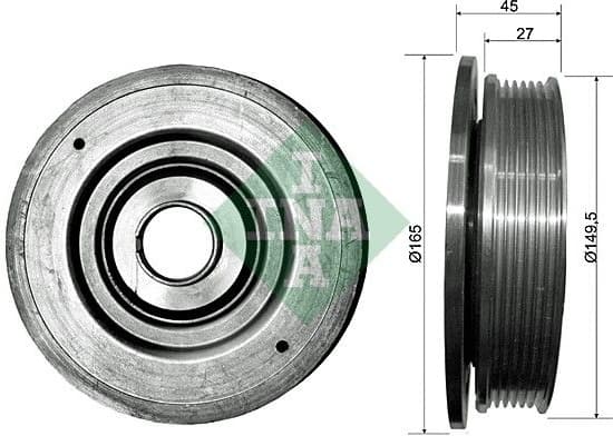 Belt Pulley, crankshaft 544009410