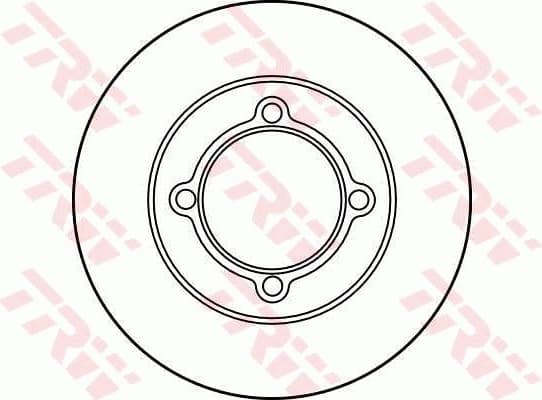 Brake Disc DF2662 - image 2