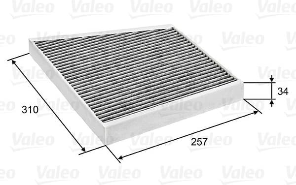Filter, cabin air VALEO PROTECT 698741