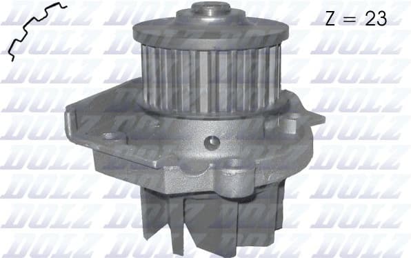 Water Pump, engine cooling S320