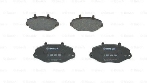 Brake Pad Set, disc brake 0986494289 - image 2