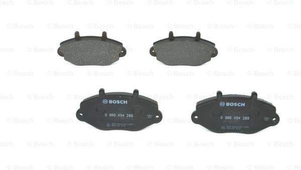 Brake Pad Set, disc brake 0986494289 - image 4