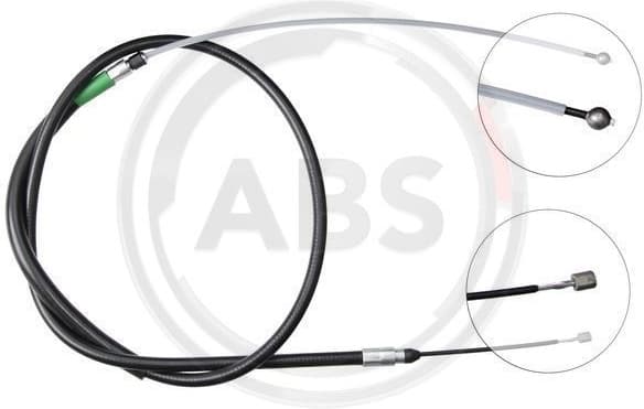 Cable Pull, parking brake K19927