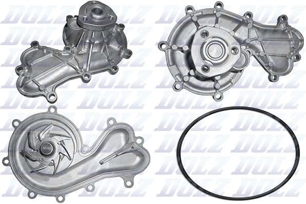 Water Pump, engine cooling A227