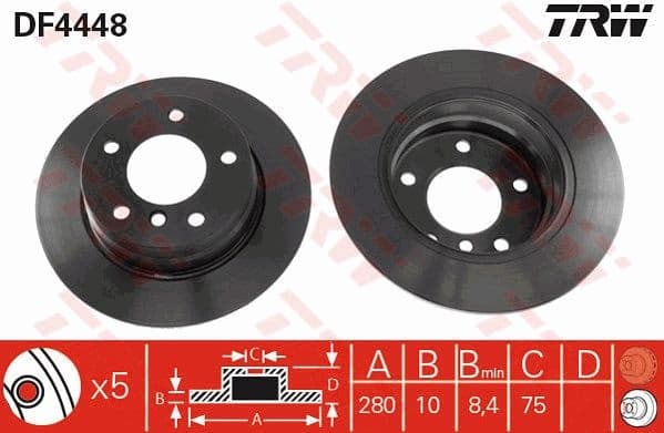 Brake Disc DF4448