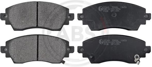 Brake Pad Set, disc brake 37269