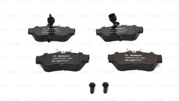 Brake Pad Set, disc brake 0986424672 - image 6