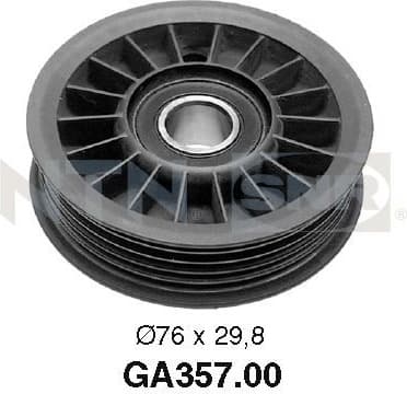 Tensioner Pulley, V-ribbed belt GA357.00