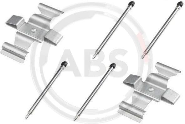 Accessory Kit, disc brake pad 1636Q