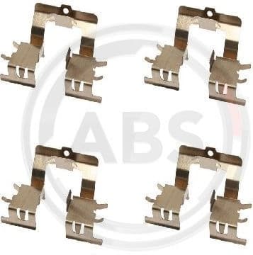 Accessory Kit, disc brake pad 1620Q