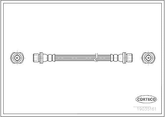 Brake Hose 19036131
