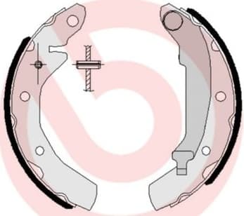 Brake Shoe Set ESSENTIAL LINE S15501