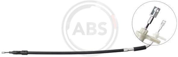 Cable Pull, parking brake K19757