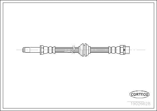 Brake Hose 19026628