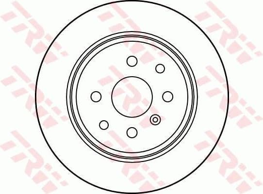 Brake Disc DF2663 - image 2