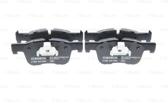 Brake Pad Set, disc brake 0986494689