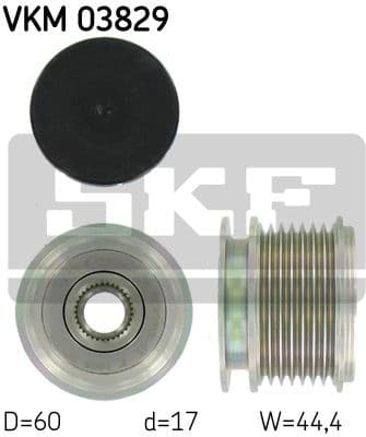 Freewheel clutch alternator VKM03829