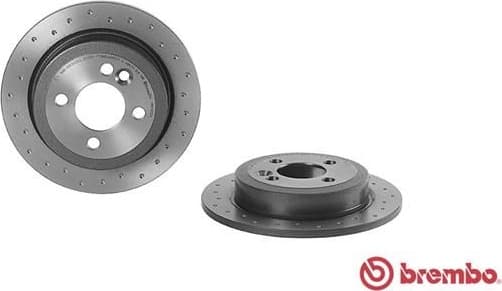 Brake Disc XTRA LINE - Xtra 08.9163.2X