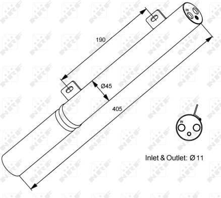 Dryer, air conditioning EASY FIT 33196