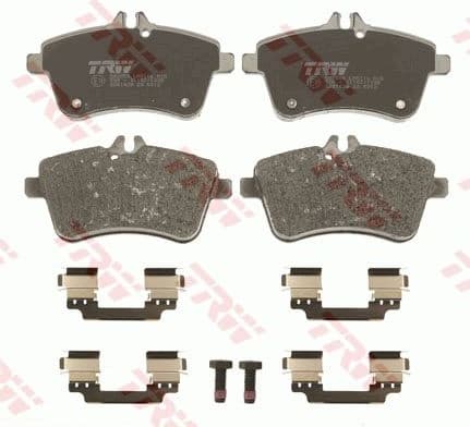 Brake pads front, Top Quality GDB1628 - image 3