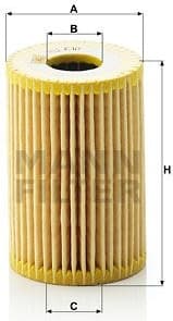 Oil Filter HU610X