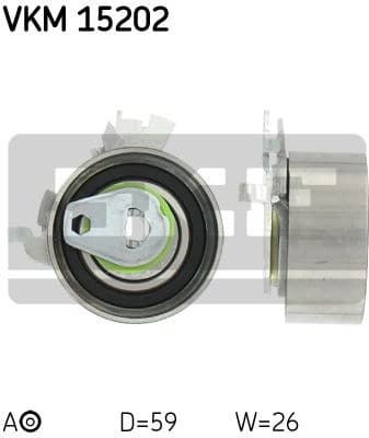 Tensioner belt VKM15202 - image 2