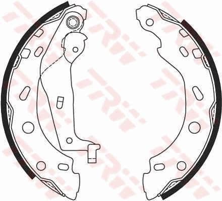 Brake Shoe Set GS8685