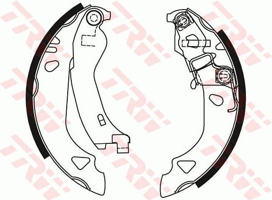 Brake Shoe Set GS8570