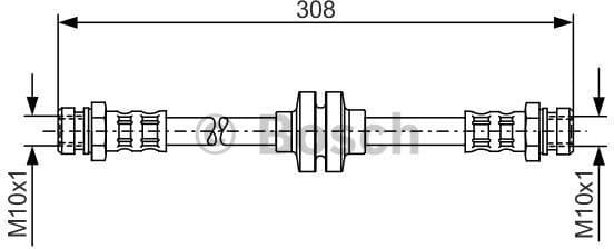 Brake Hose 1987481185