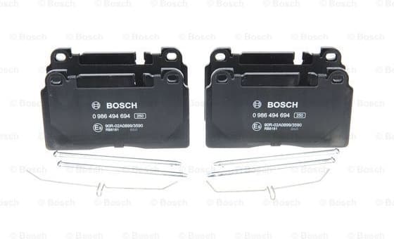 Brake Pad Set, disc brake 0986494694