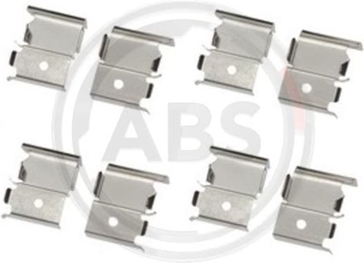 Accessory Kit, disc brake pad 1855Q