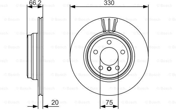 Brake Disc 0986479622 - image 2