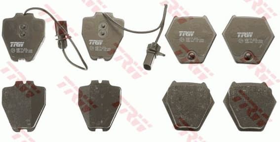 Brake pads front, Top Quality GDB1381 - image 2