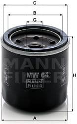 Oil Filter MW64 - image 2