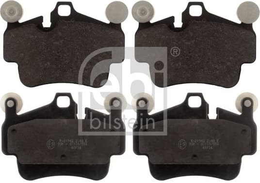 Brake Pad Set, disc brake 116171
