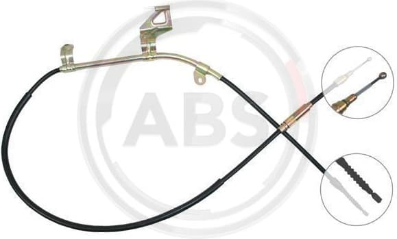 Cable Pull, parking brake K18368