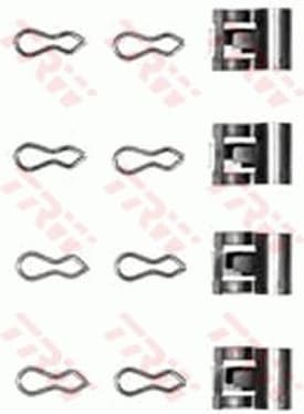 Accessory Kit, disc brake pad PFK213