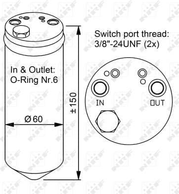 Dryer, air conditioning EASY FIT 33329
