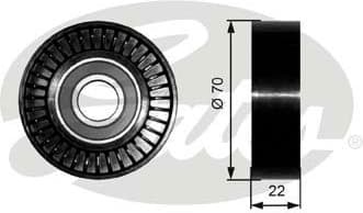 Deflection/Guide Pulley, V-ribbed belt DriveAlign™ T36252